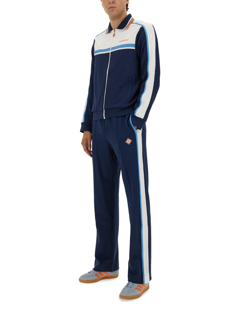 PIQUE TRACK PANTS