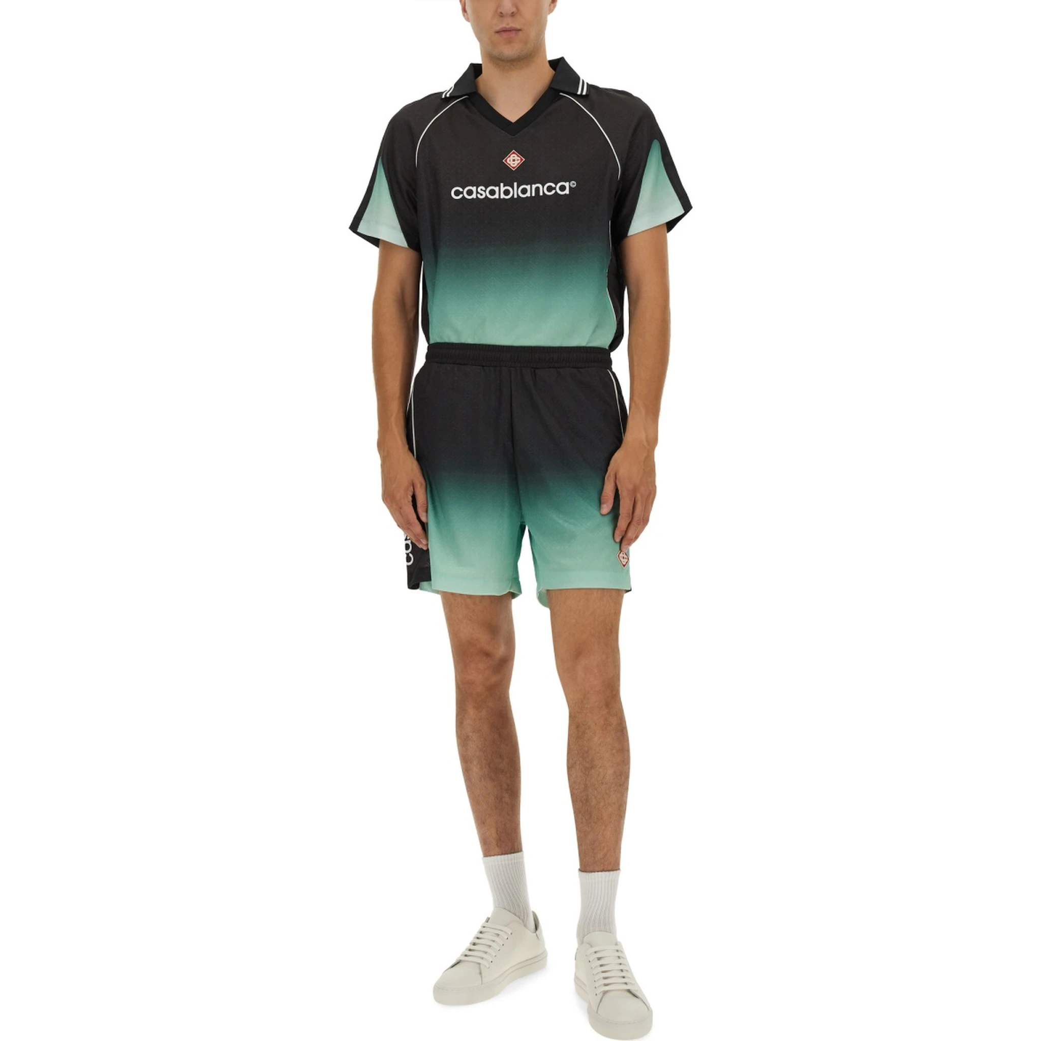 JACQUARD FOOTBALL SHORTS