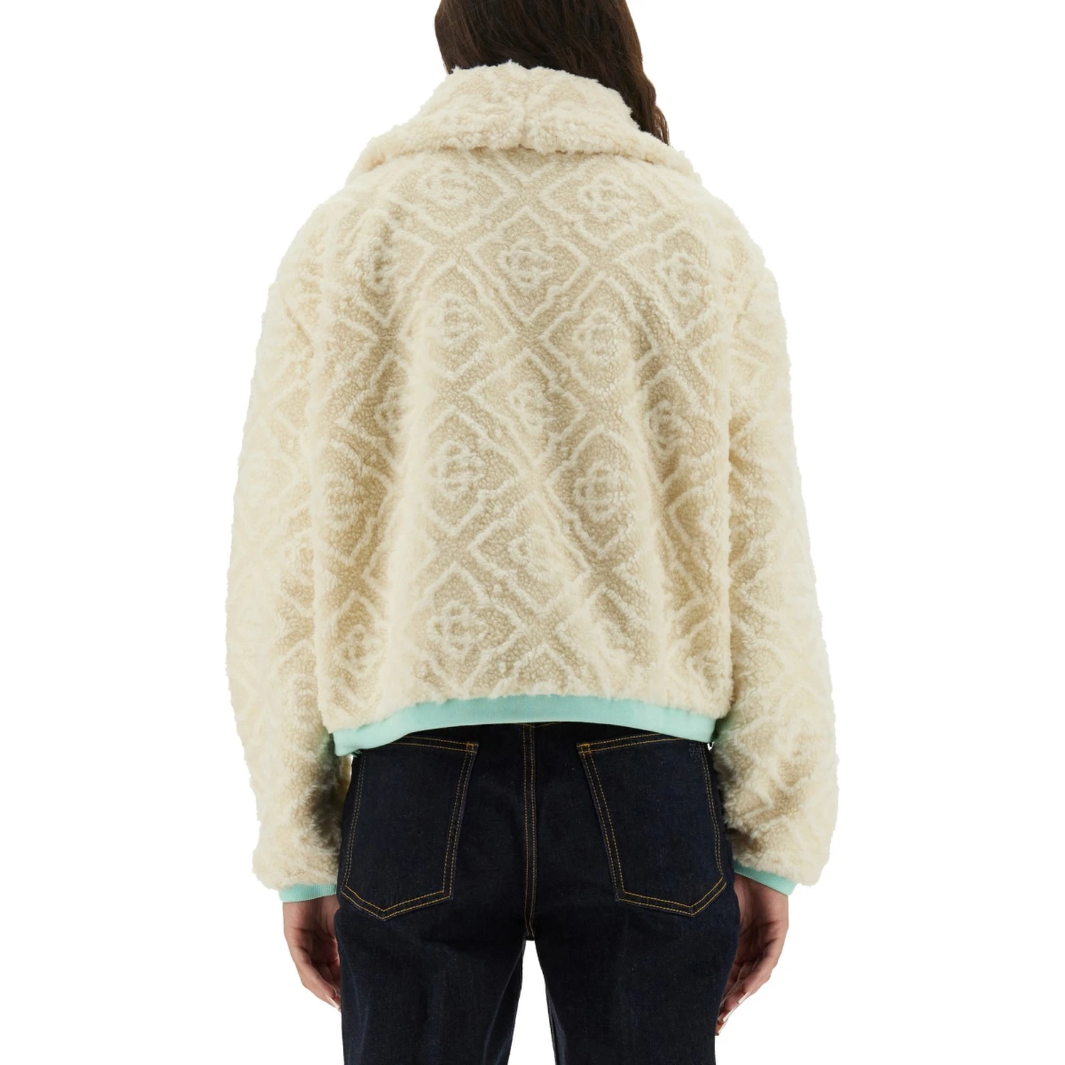 MONOGRAMMED FLEECE JACKET
