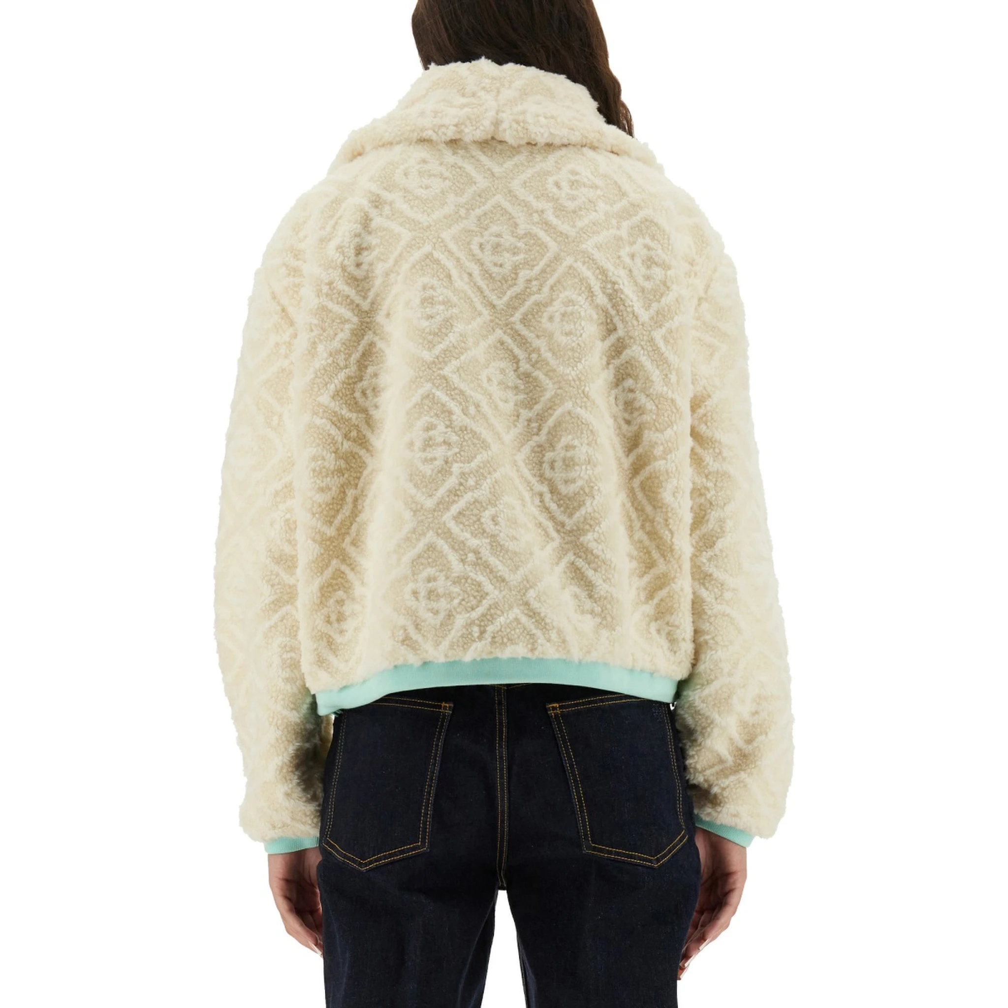 MONOGRAMMED FLEECE JACKET