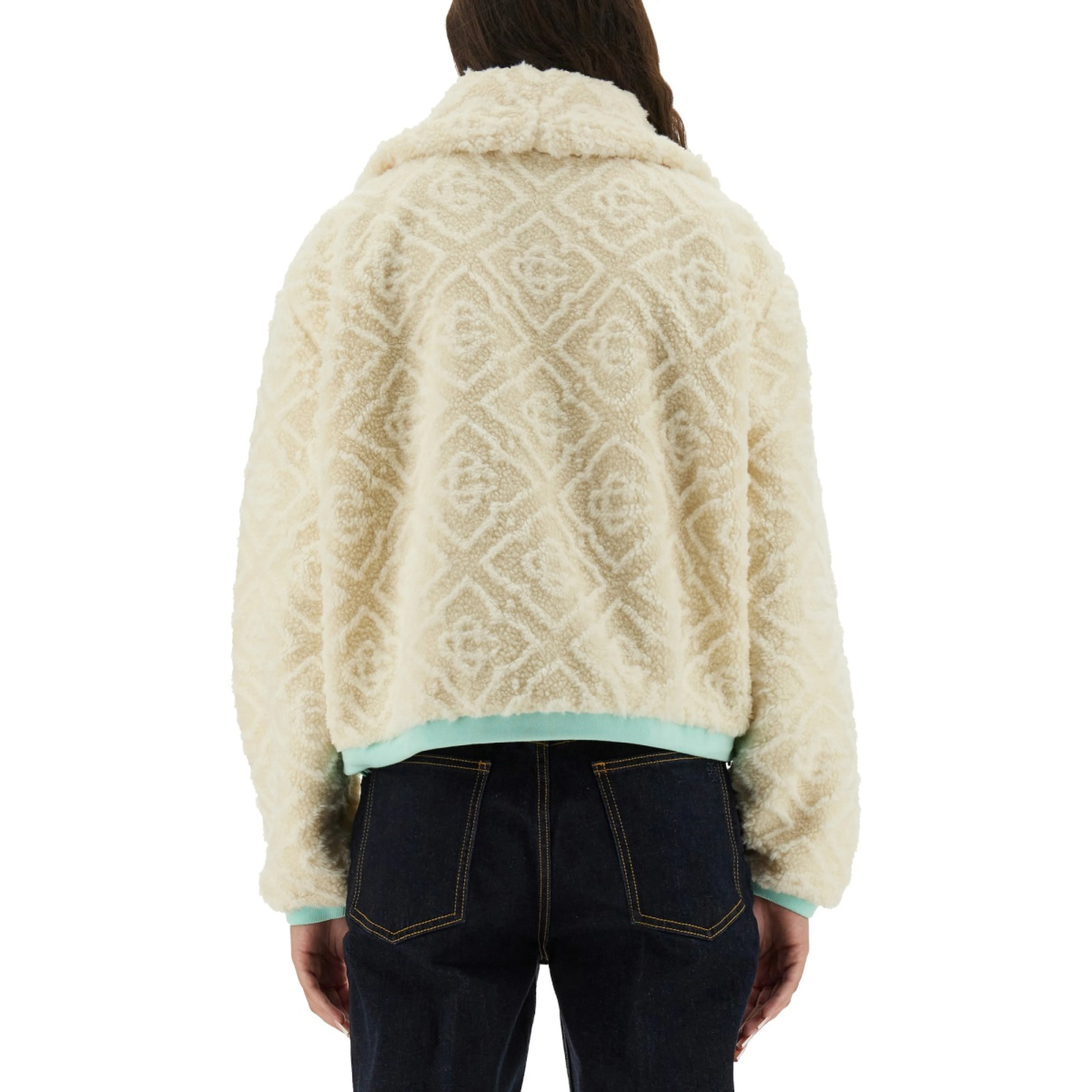 MONOGRAMMED FLEECE JACKET
