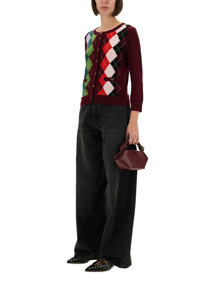 JACQUARD CASHMERE CARDIGAN alternative