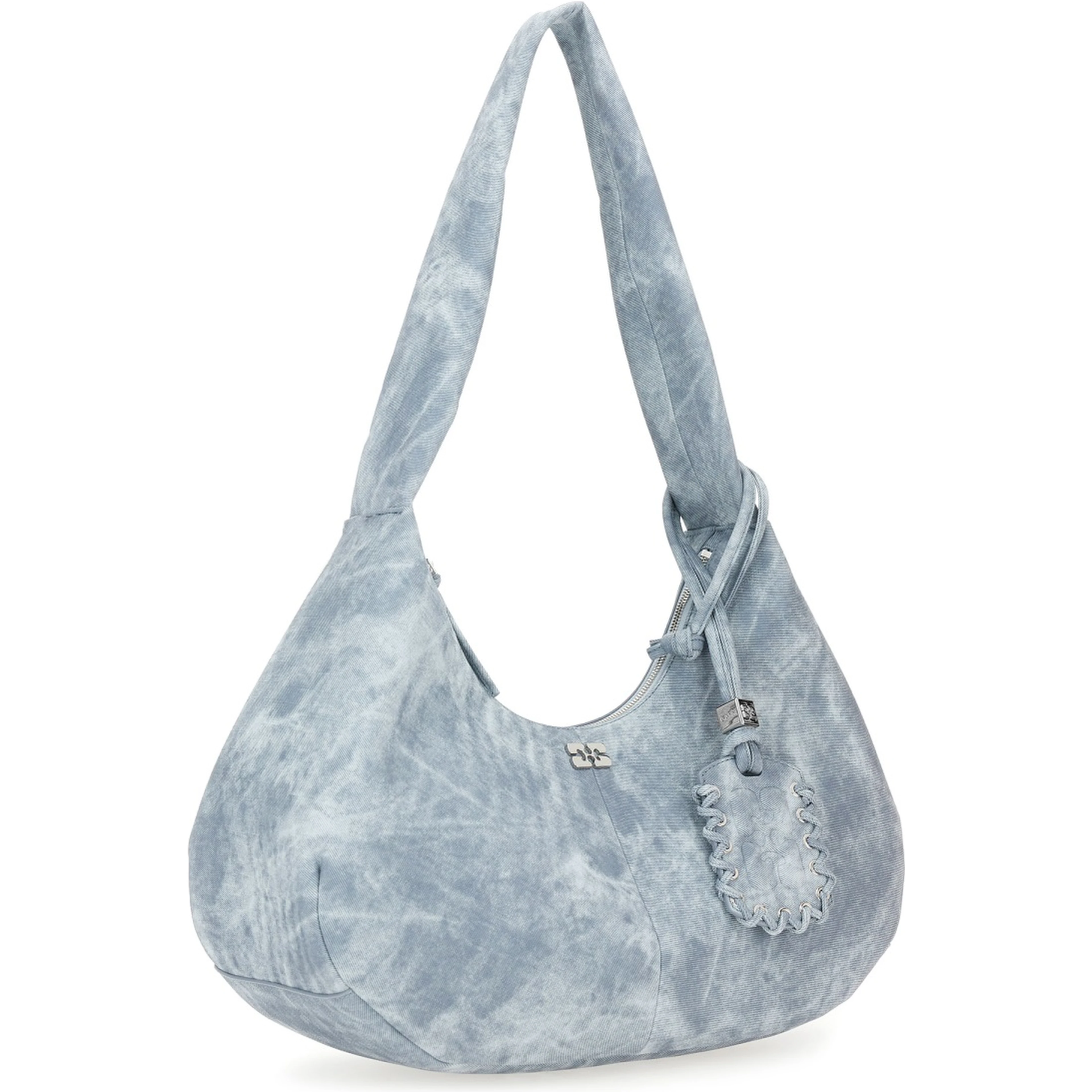 MEDIUM "BLEACHED" HOBO BAG