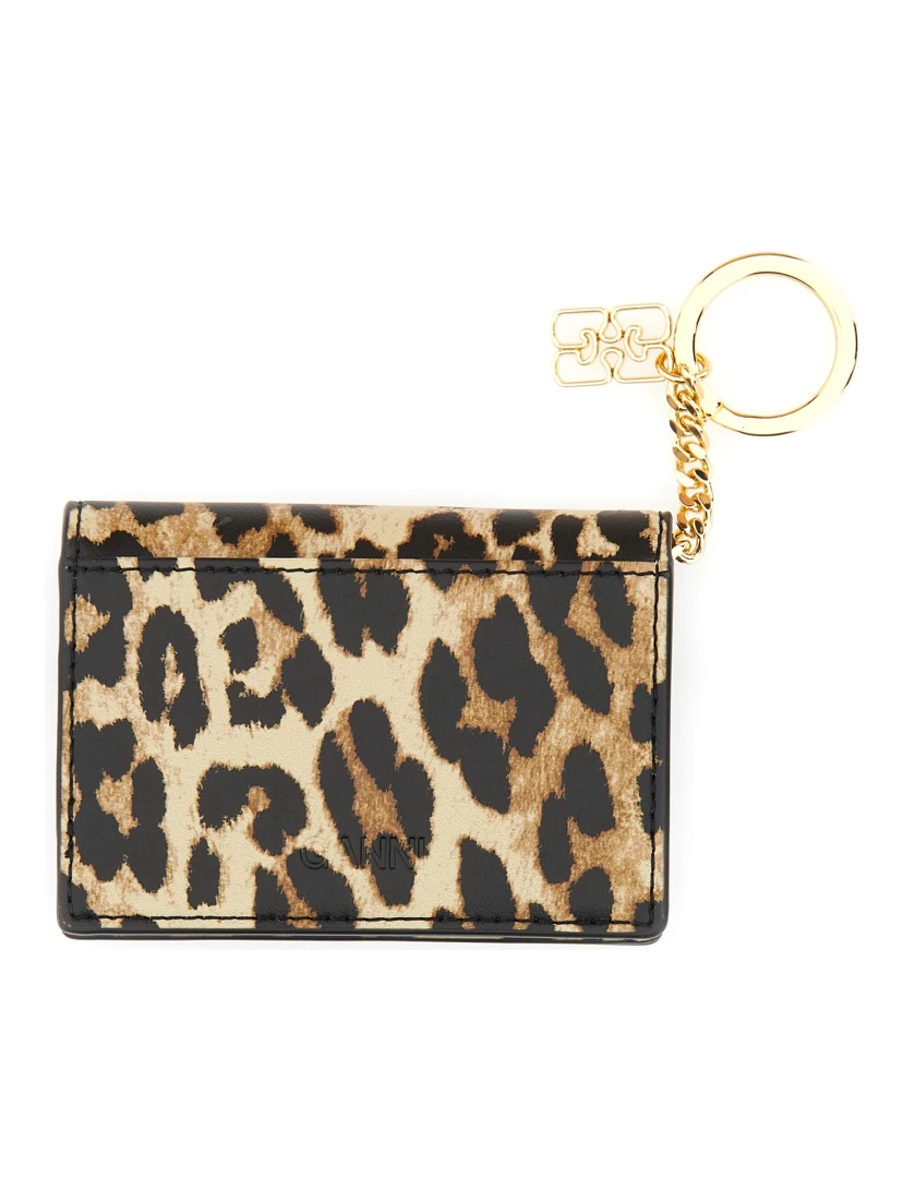 "BOU" CARD HOLDER WITH ANIMAL MOTIF