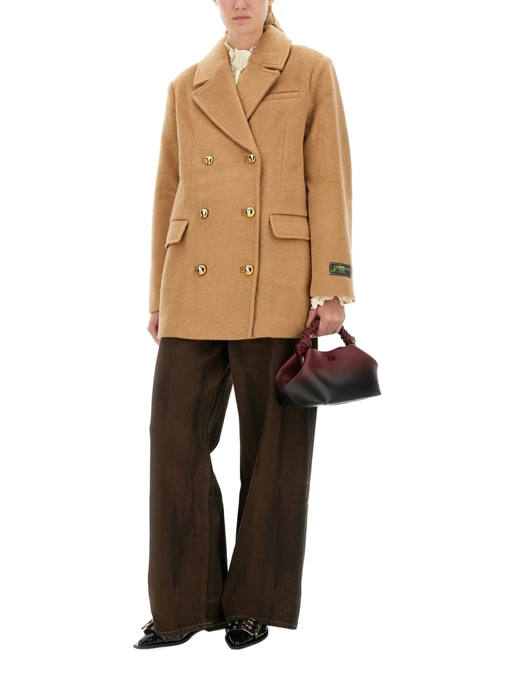 DOUBLE-BREASTED WOOL BLAZER alternative