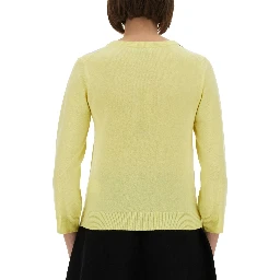 JACQUARD CASHMERE CARDIGAN