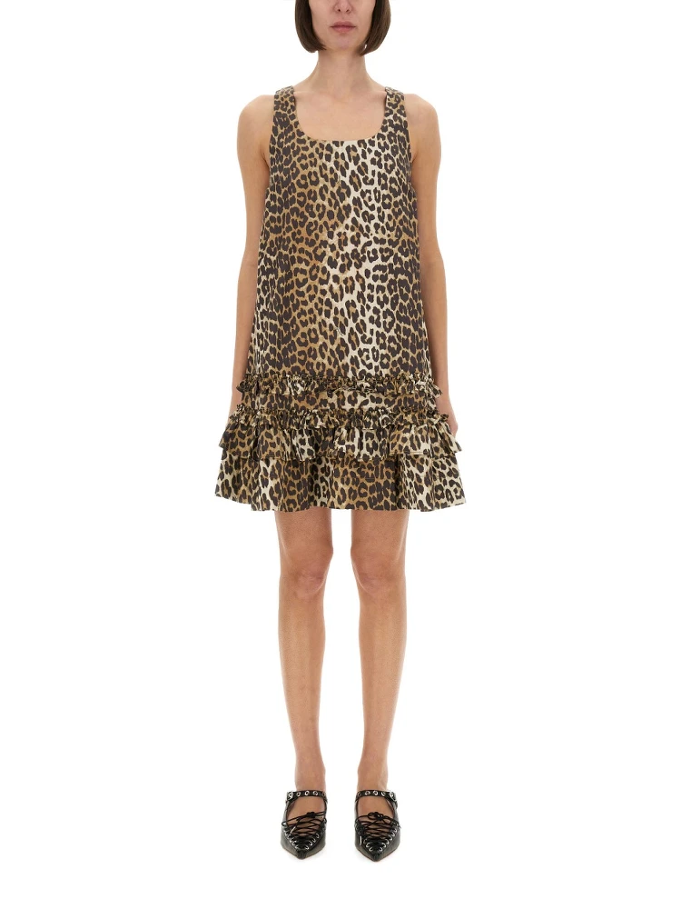 LEOPARD MINI DRESS