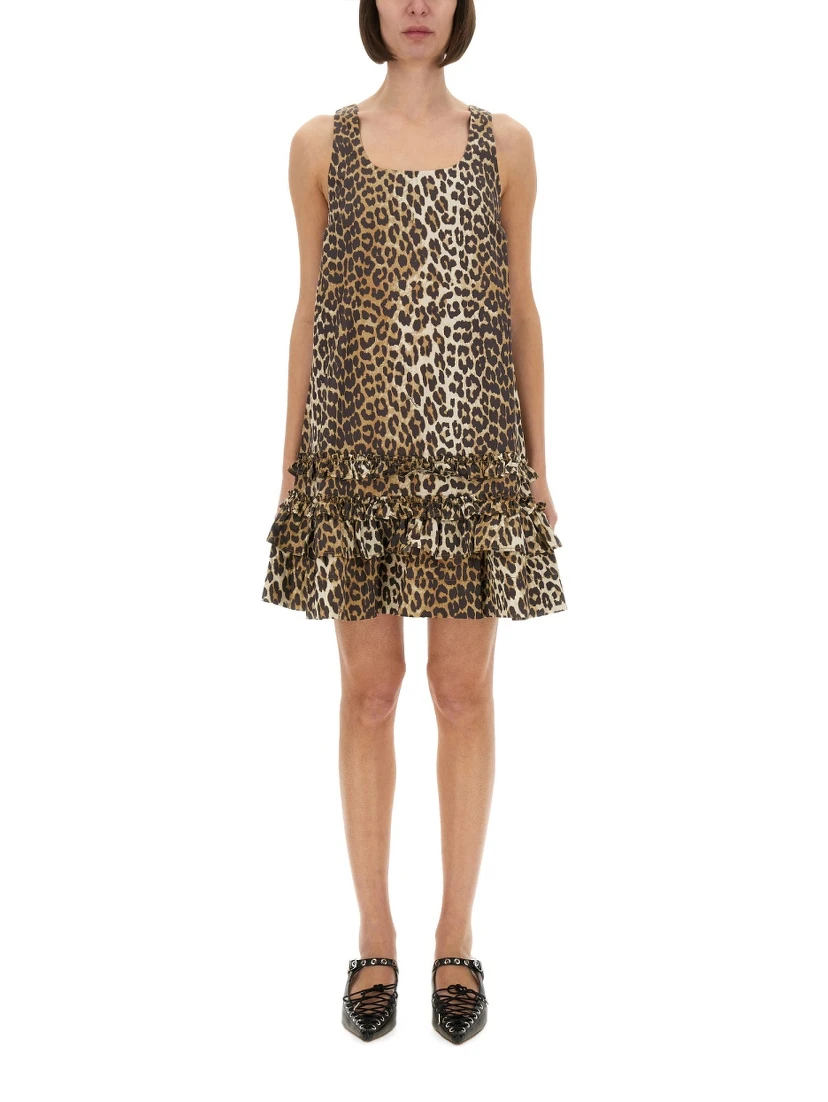 LEOPARD MINI DRESS