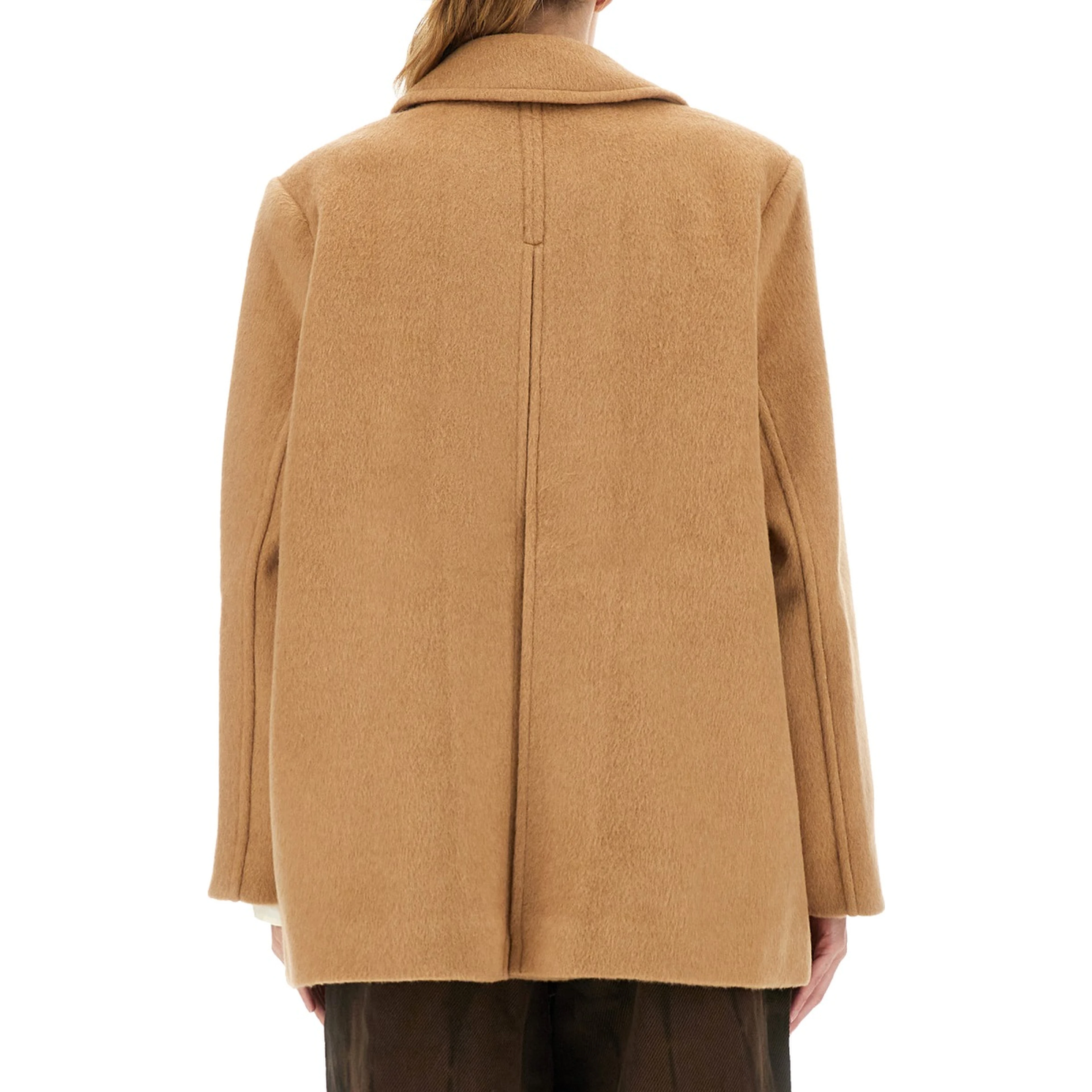 DOUBLE-BREASTED WOOL BLAZER