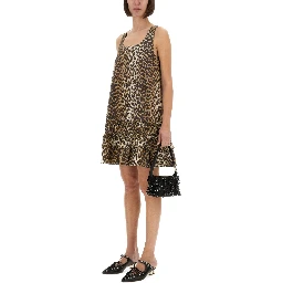 LEOPARD MINI DRESS