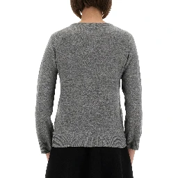 JACQUARD CASHMERE CARDIGAN