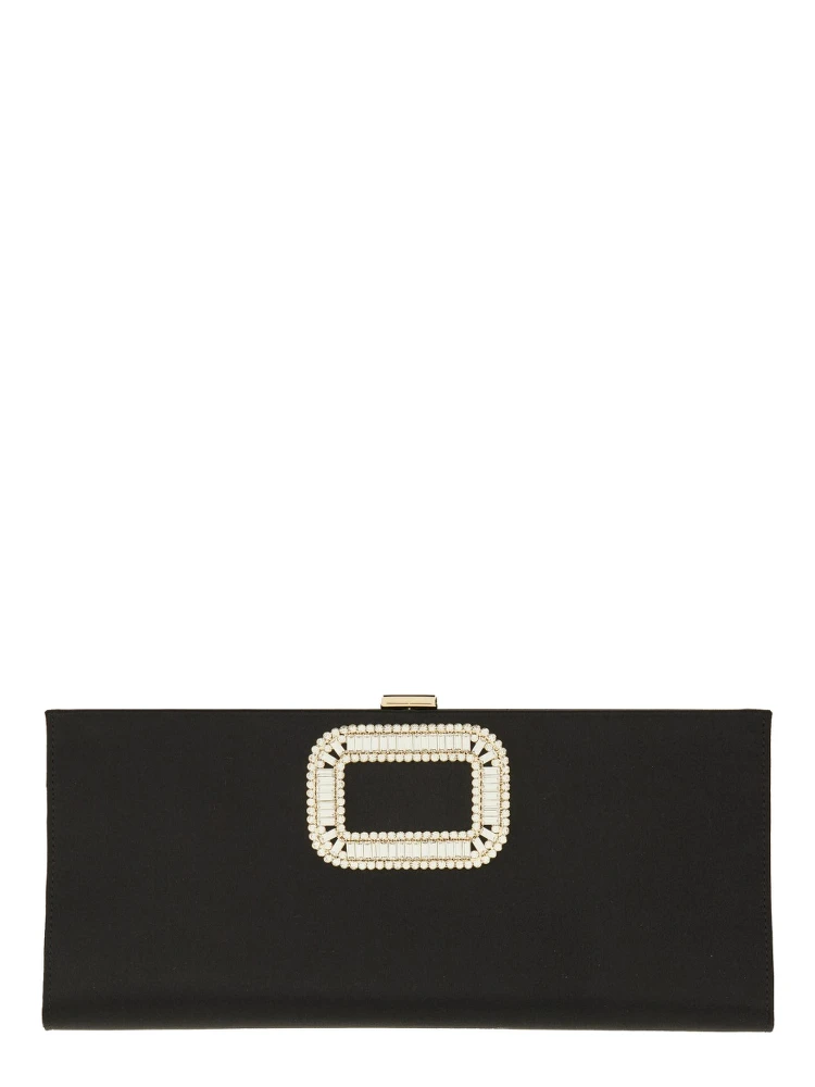 "PILGRIM" BUCKLE CLUTCH BAG