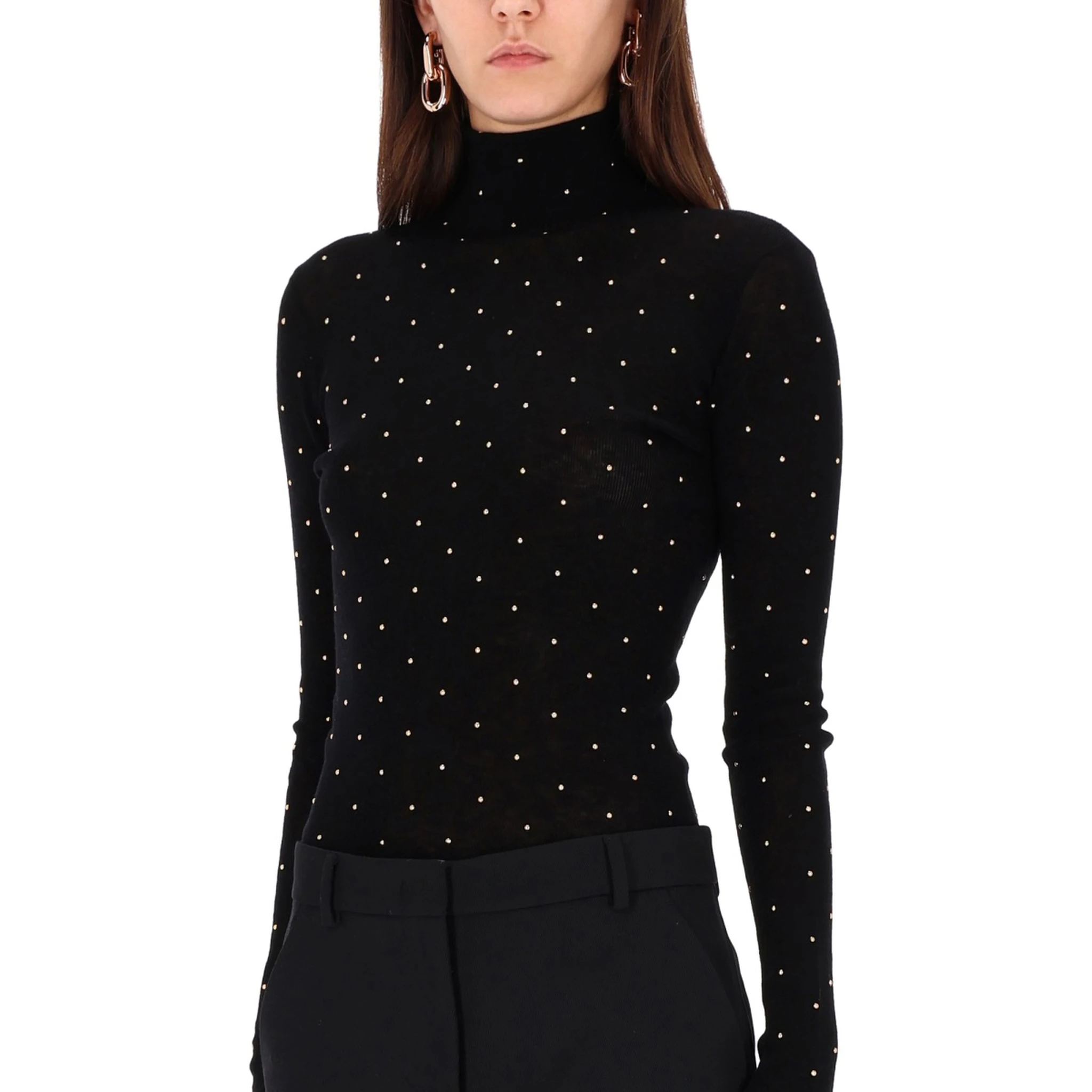 "SECON-SKIN" EFECT MESH WITH STUDS