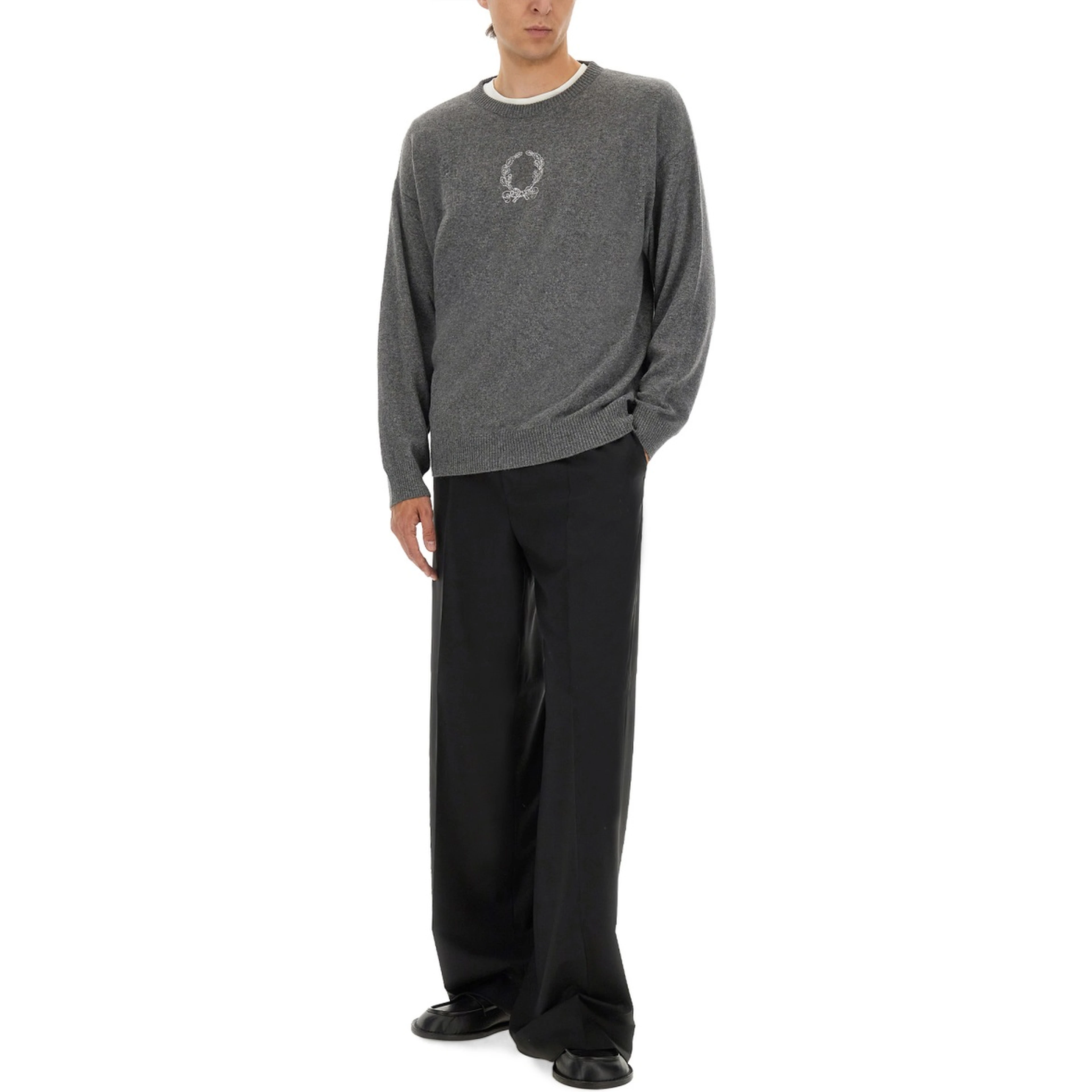 WOOL CANVAS PANTS