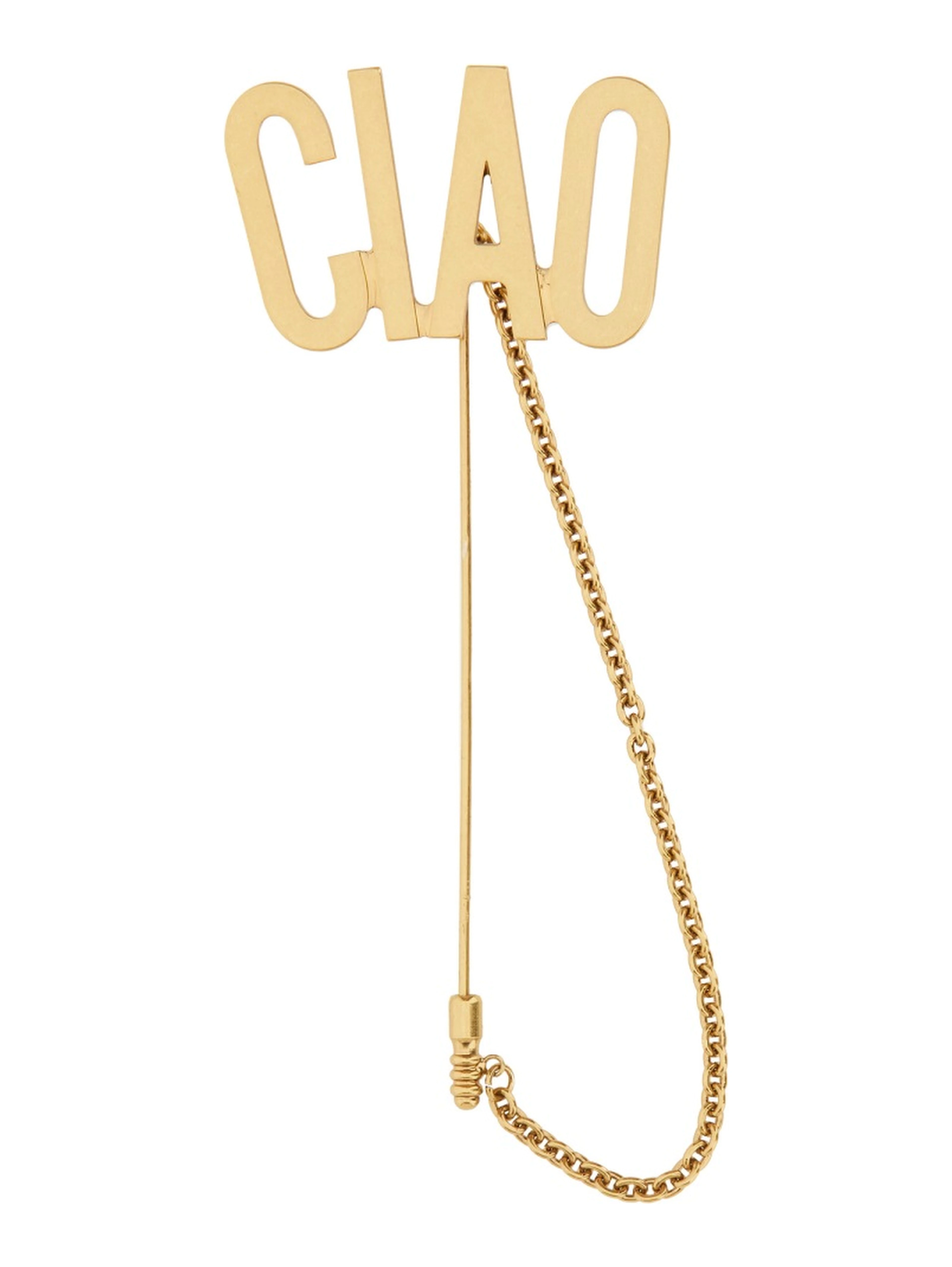 TIE CLIP "HELLO"