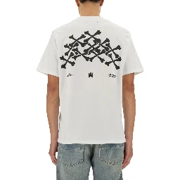 BONES STACKED PRINT T-SHIRT