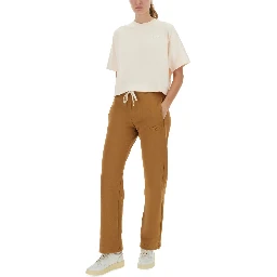 T-SHIRT WITH MATCHING LOGO