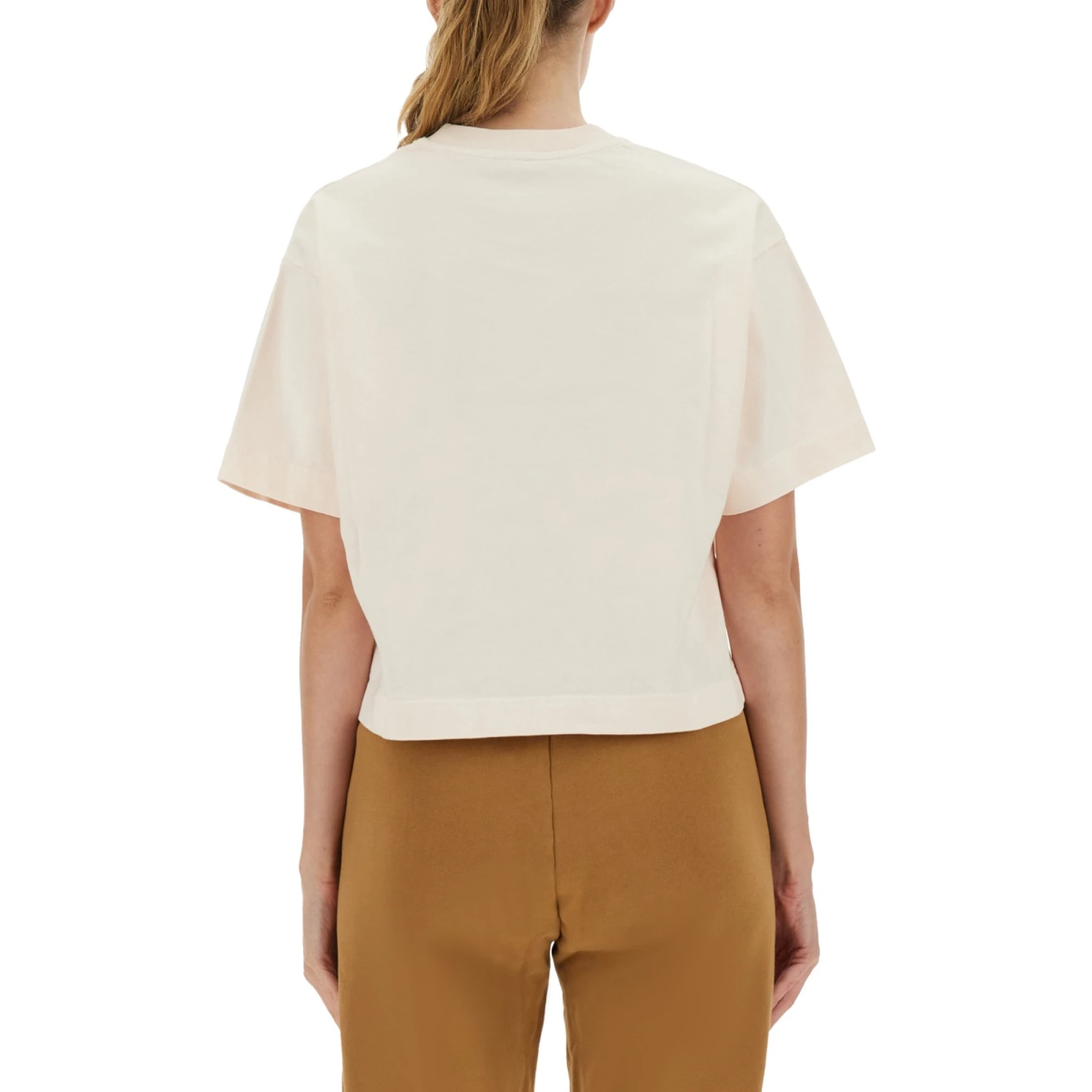 T-SHIRT WITH MATCHING LOGO