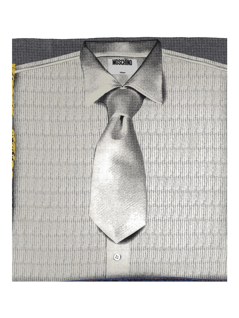 SILK SCARF WITH PRINT