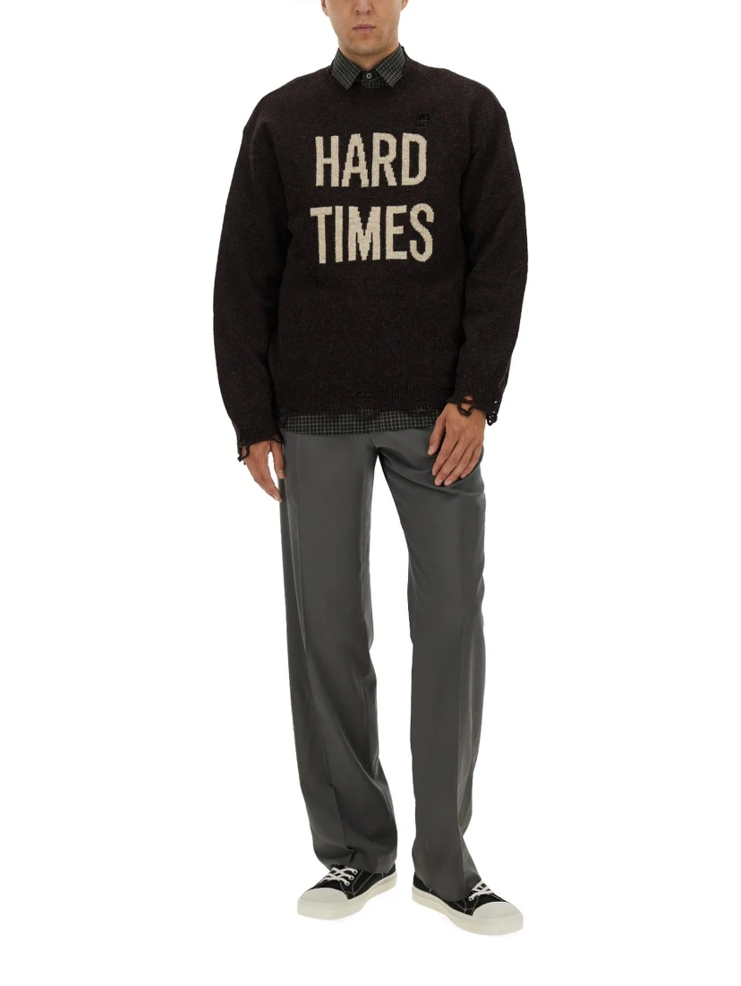 SHETLAND WOOL PULLOVER