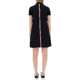 COTTON PIQUE POLO SHIRT DRESS
