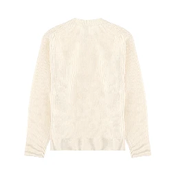 RIBBED KNIT WITH FOX PATCH