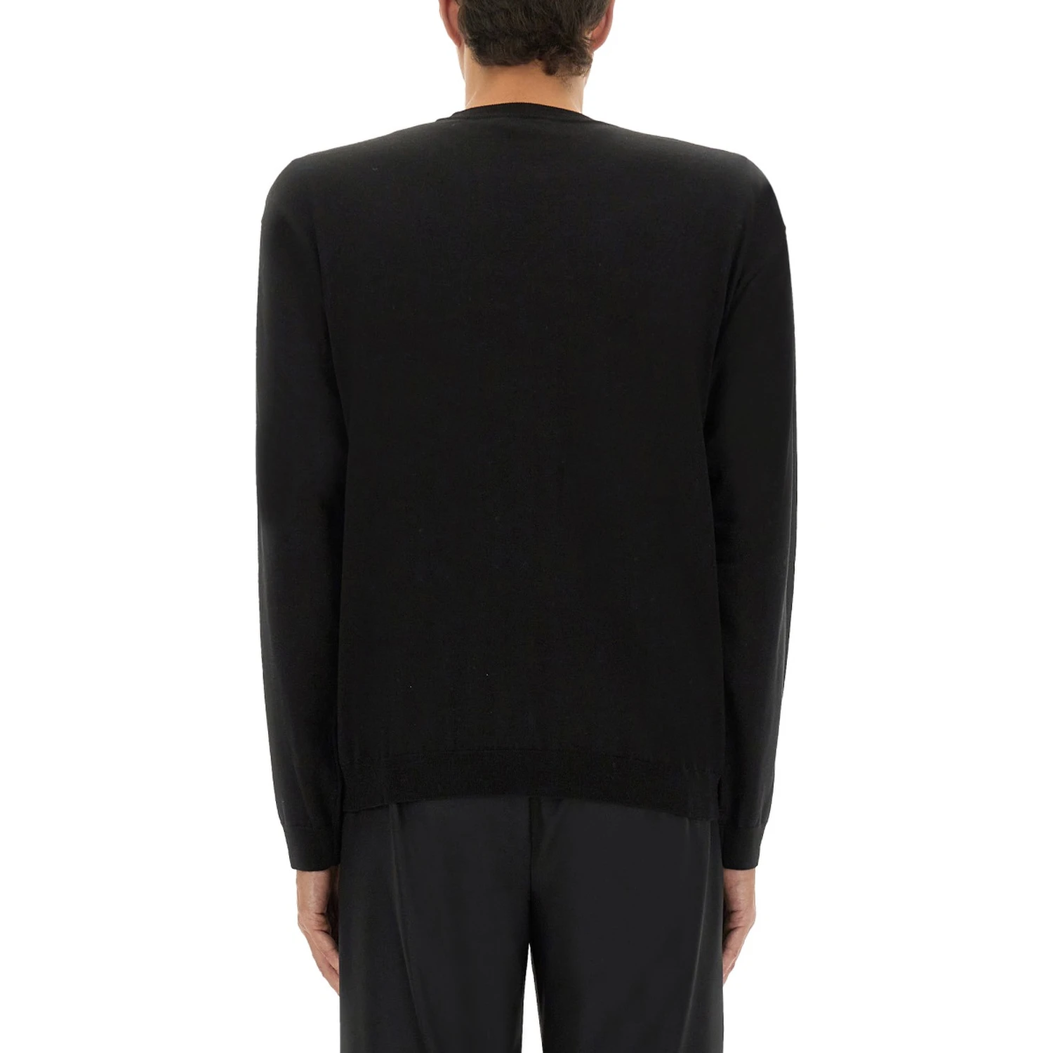 WOOL AND SILK PULLOVER