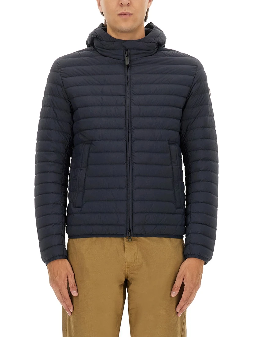 LIGHTWEIGHT DOWN JACKET WITH HOOD