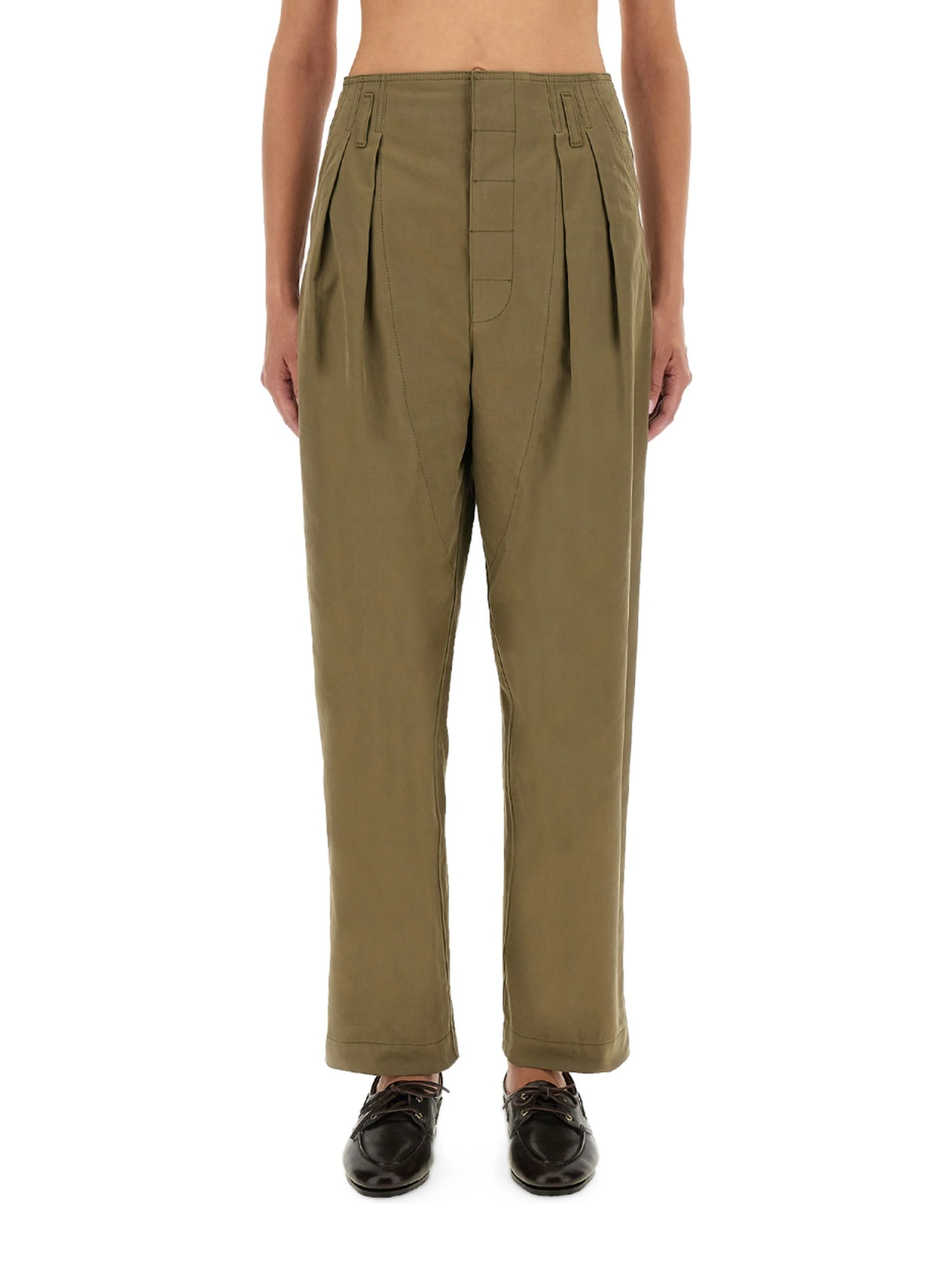 TAILORED PANTS WITH PLEATS