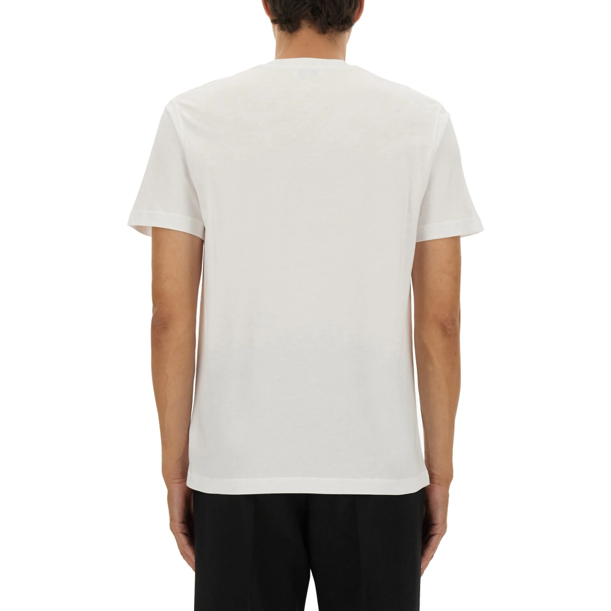 T-SHIRT WITH LOGO RIBBON