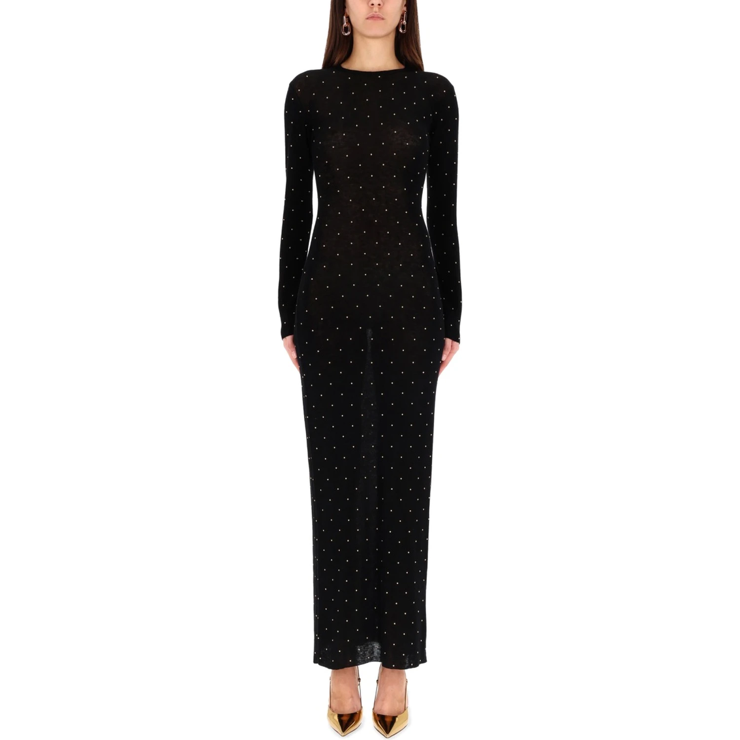 SECOND-SKIN EFFECT LONG DRESS