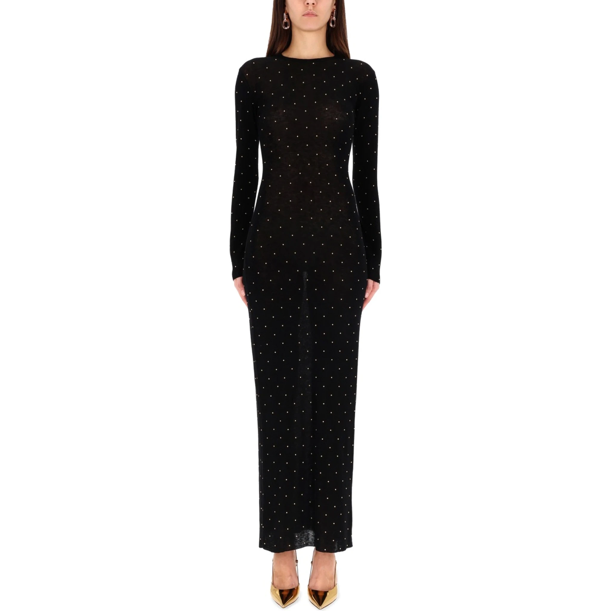 SECOND-SKIN EFFECT LONG DRESS