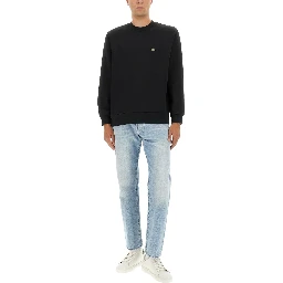 FLEECE SWEATSHIRT WITH LOGO