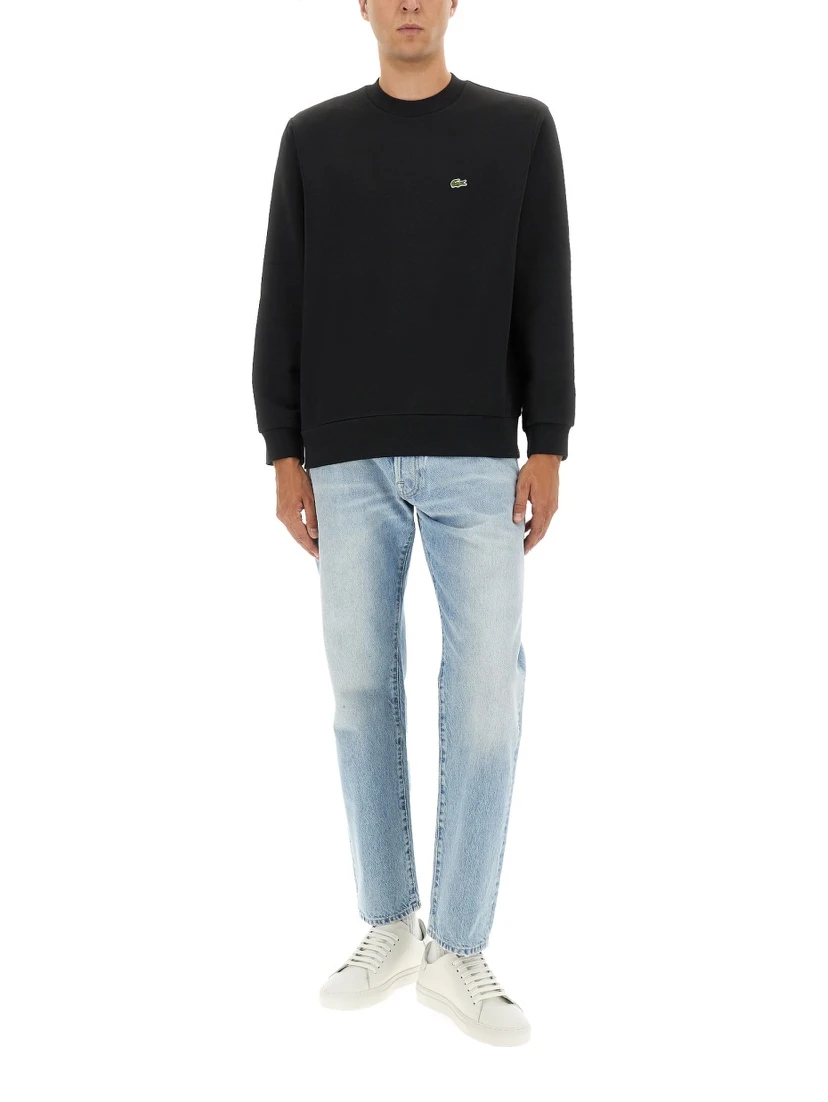 FLEECE SWEATSHIRT WITH LOGO