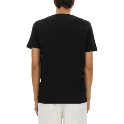 T-SHIRT WITH LOGO RIBBON