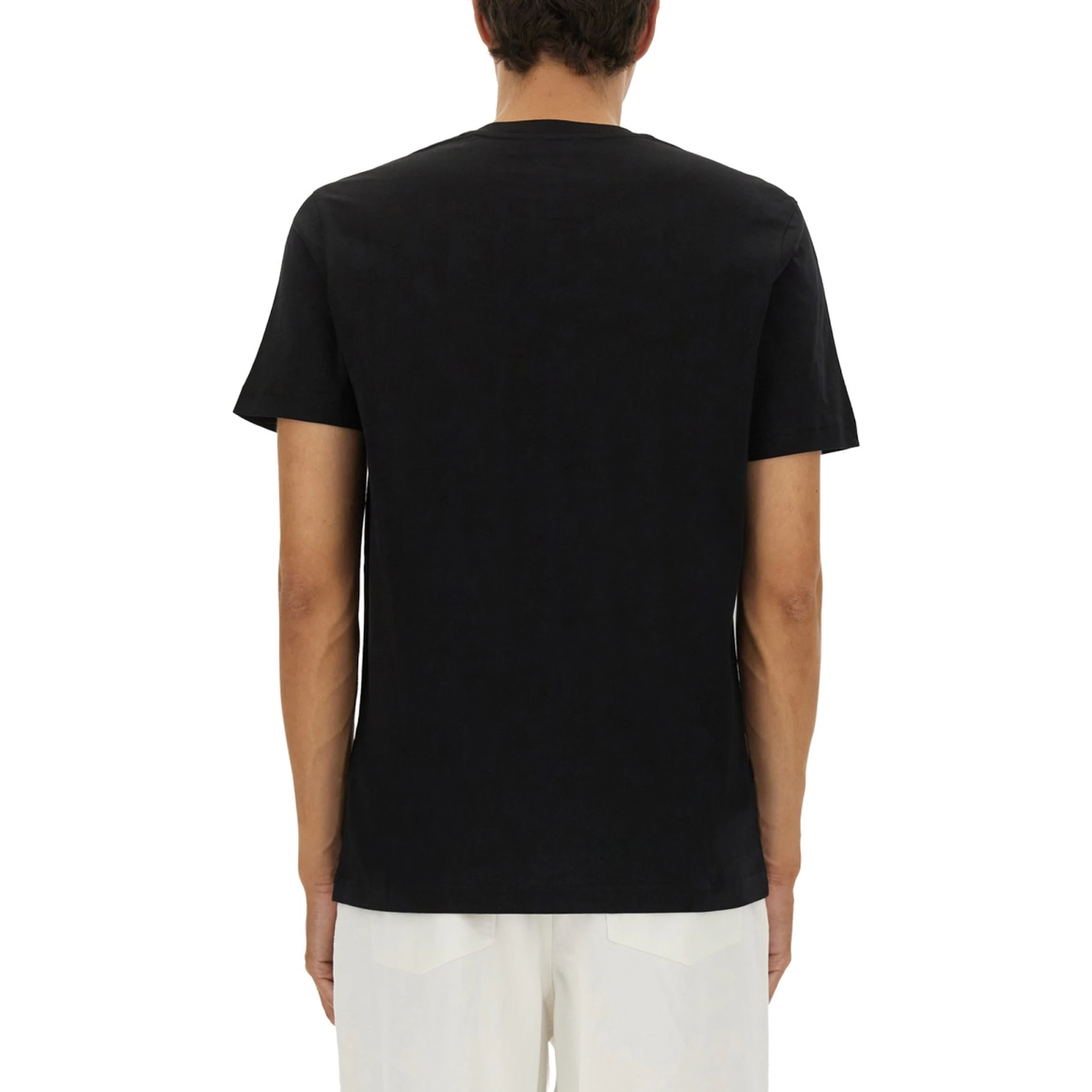 T-SHIRT WITH LOGO RIBBON