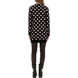 POLKA DOT DRESS WITH LOGO