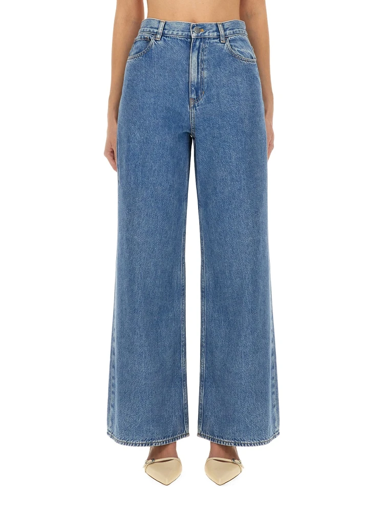 "WIDE-LEG" JEANS