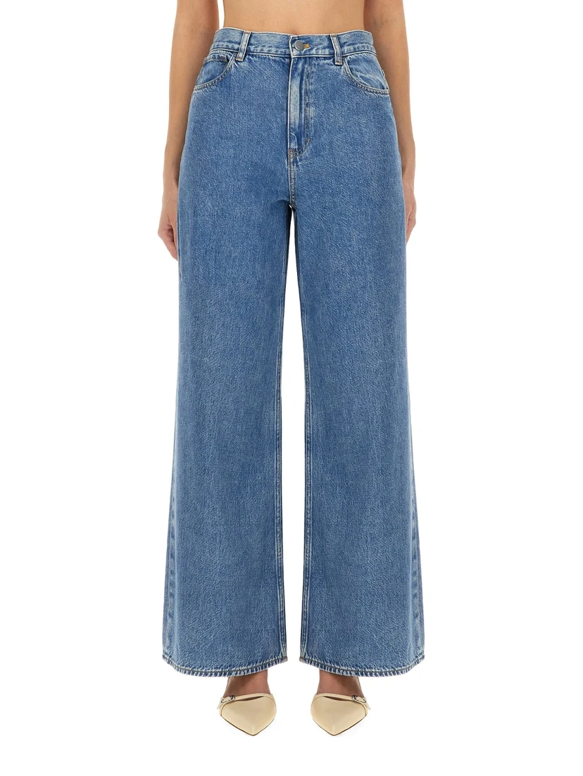 "WIDE-LEG" JEANS