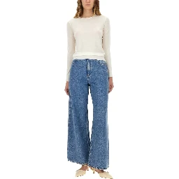 "WIDE-LEG" JEANS