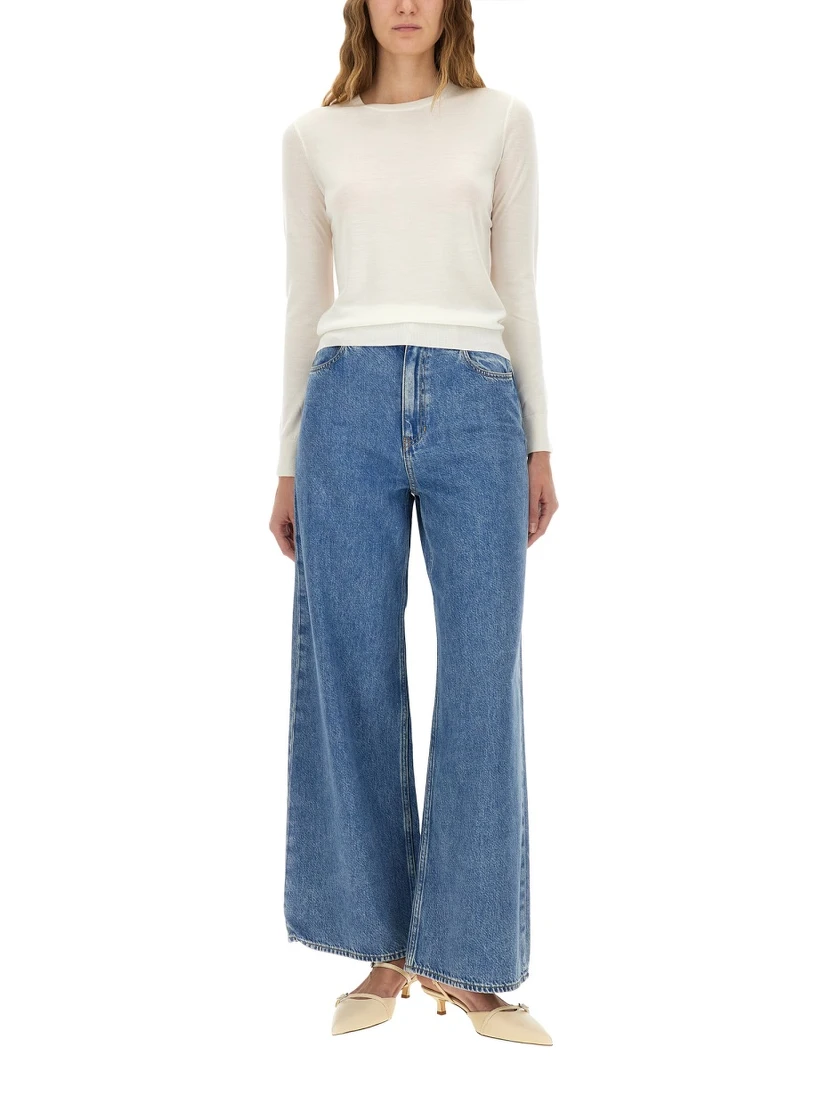 "WIDE-LEG" JEANS