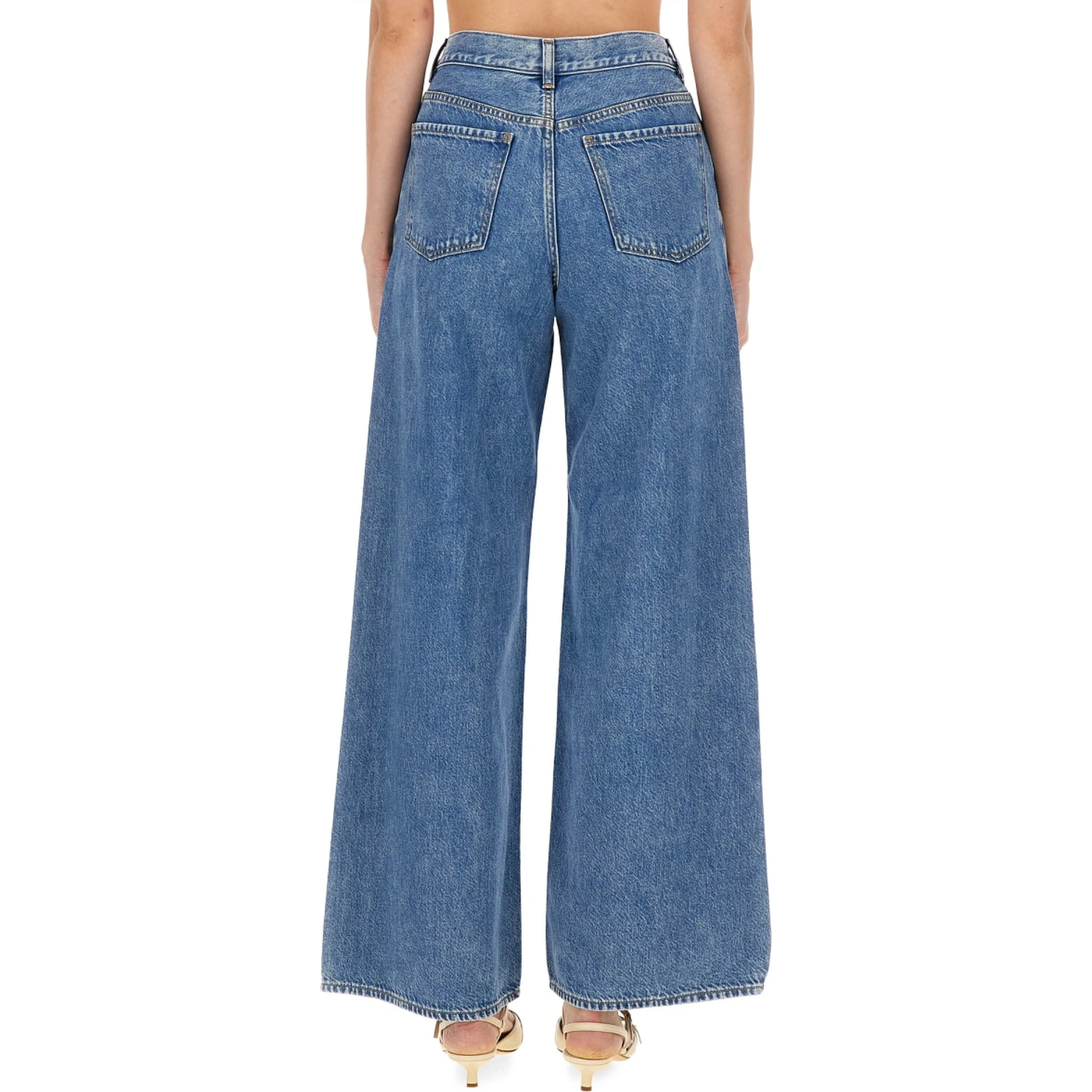"WIDE-LEG" JEANS