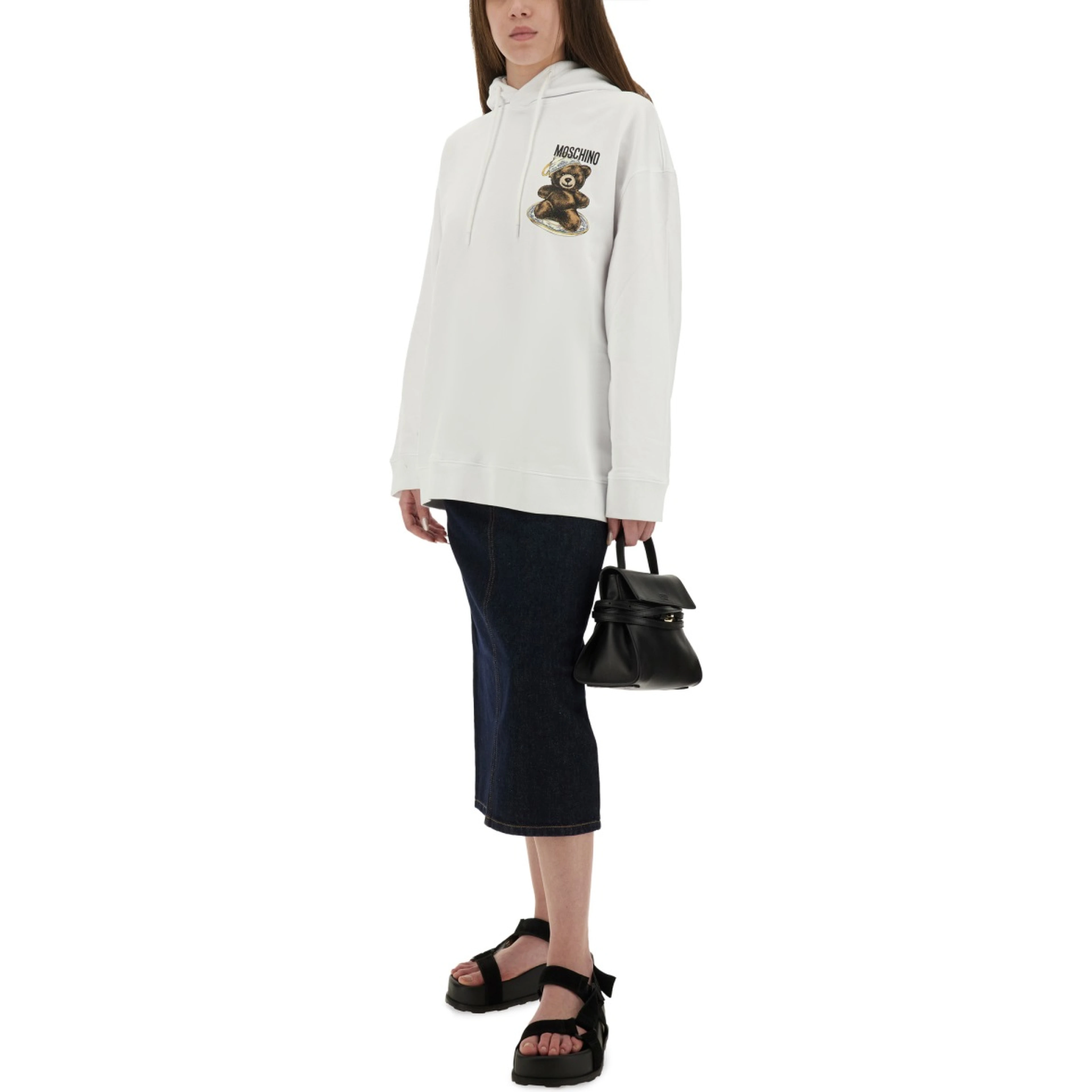 SWEATSHIRT WITH "TEDDY" PRINT