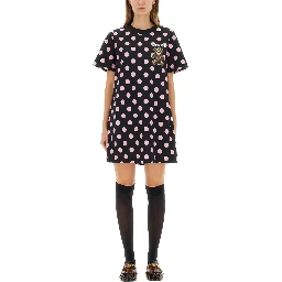 "TEDDY POLKA DOTS" DRESS