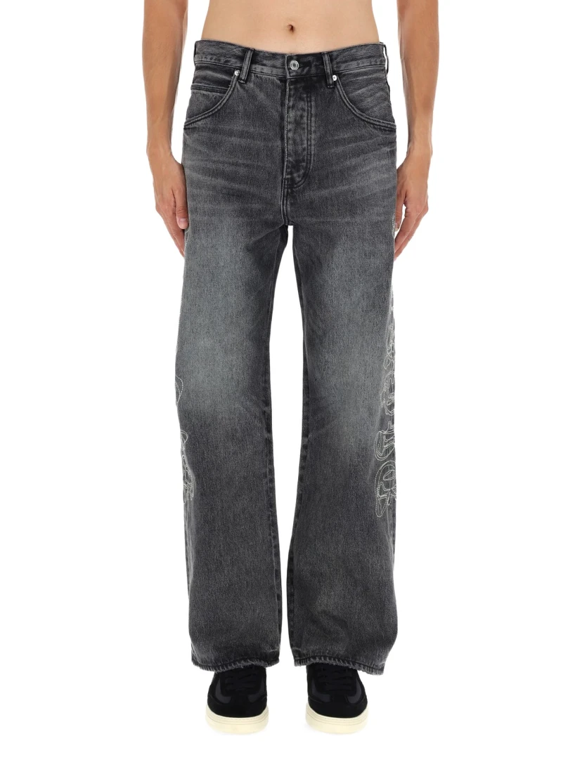 PANTS "TRACED GOTHIC WORDMARK"