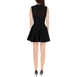 MINI DRESS WITH FLARED SKIRT