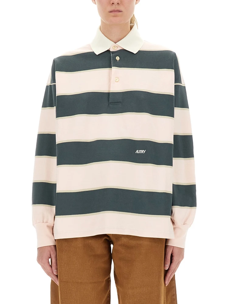 STRIPED POLO.