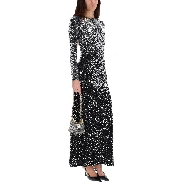 LONG DRESS WITH SEQUINS