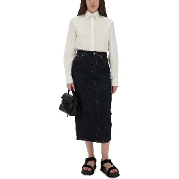 SHIRT WITH "GOOSE" EMBROIDERY