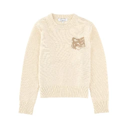 "FOX HEAD" SWEATER